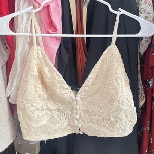 Forever 21 laced crop top